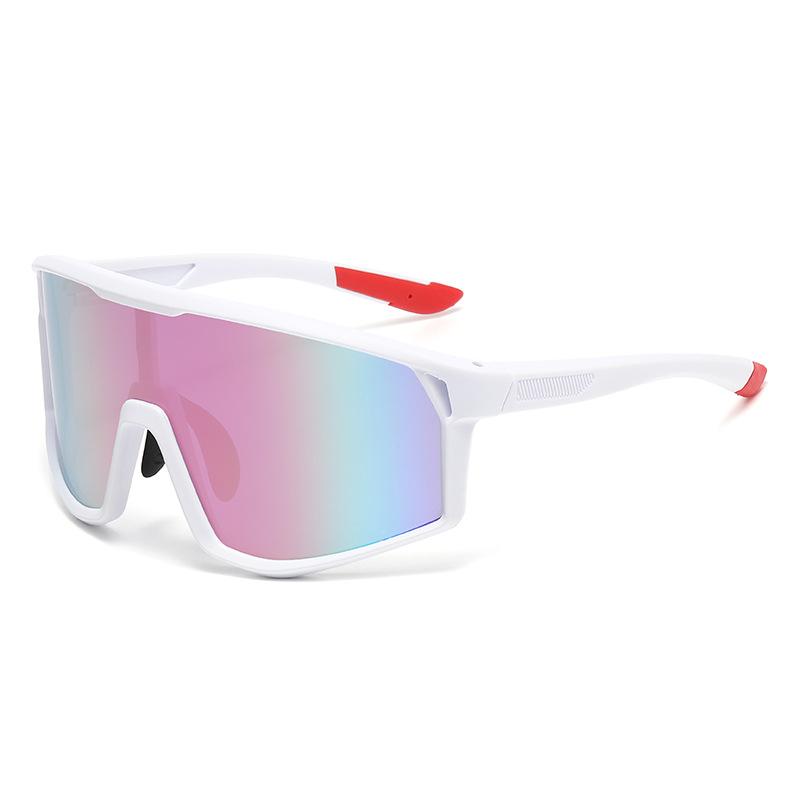 New One-piece Cycling Glasses Outdoor Sports Sunglasses Running Goggles Windproof Wholesale