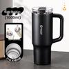Fuguang 1000ml 316L Stainless Steel Dual-Drink Insulated Tumbler