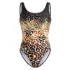 Digital Print Swimsuit for Girls Comfortable Stretchy Fabric Sleeveless Youth Swimwear for Pool and Beach Activities