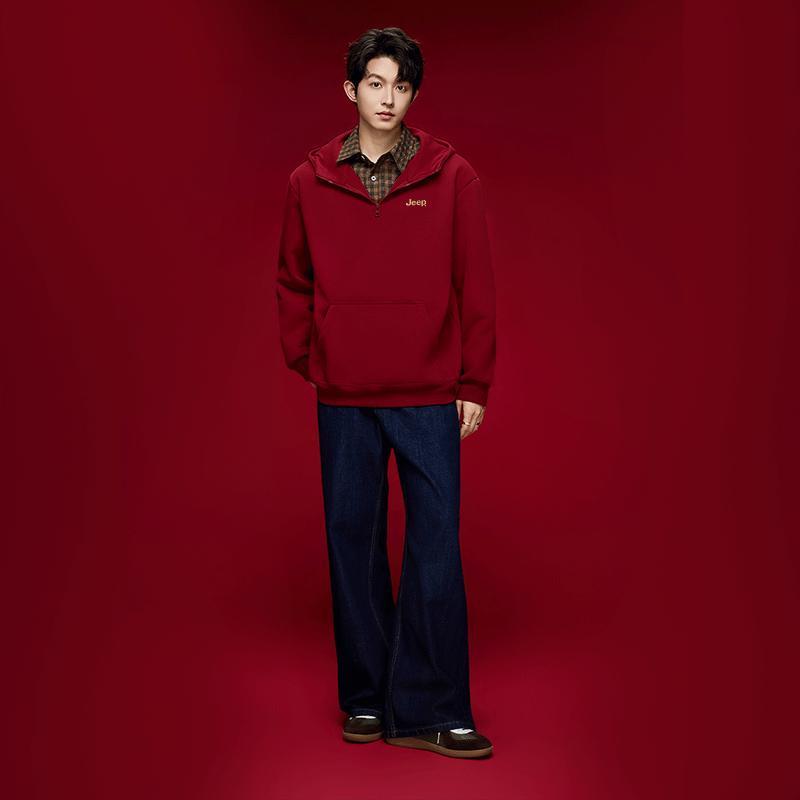 JEEP Unisex Winter & Autumn Hoodies and Crewneck Sweatshirts