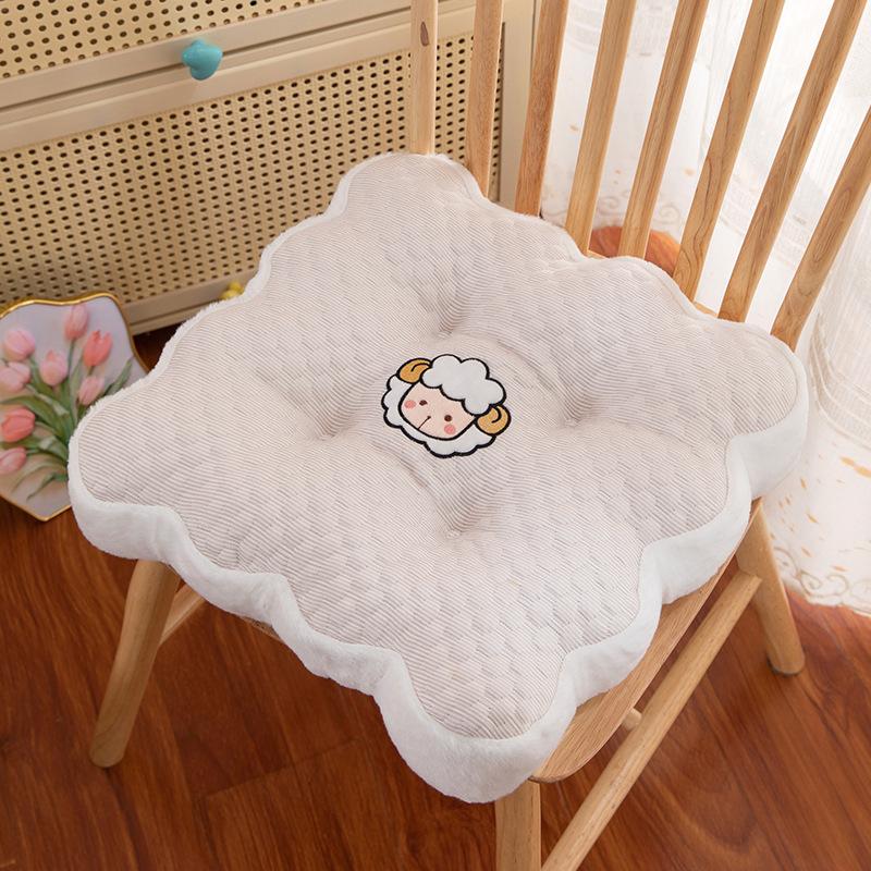 Ice Doudou Seat Cushion Office Chair Seat Cushion Summer Sedentary Student Stool Seat Cushion Ground Car Butt Fart Cushion