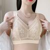 Lingerie Women's Full-cup Thin Bra Thin Gathering Breasts Anti-sagging Large-sized Bra Push Up Bra