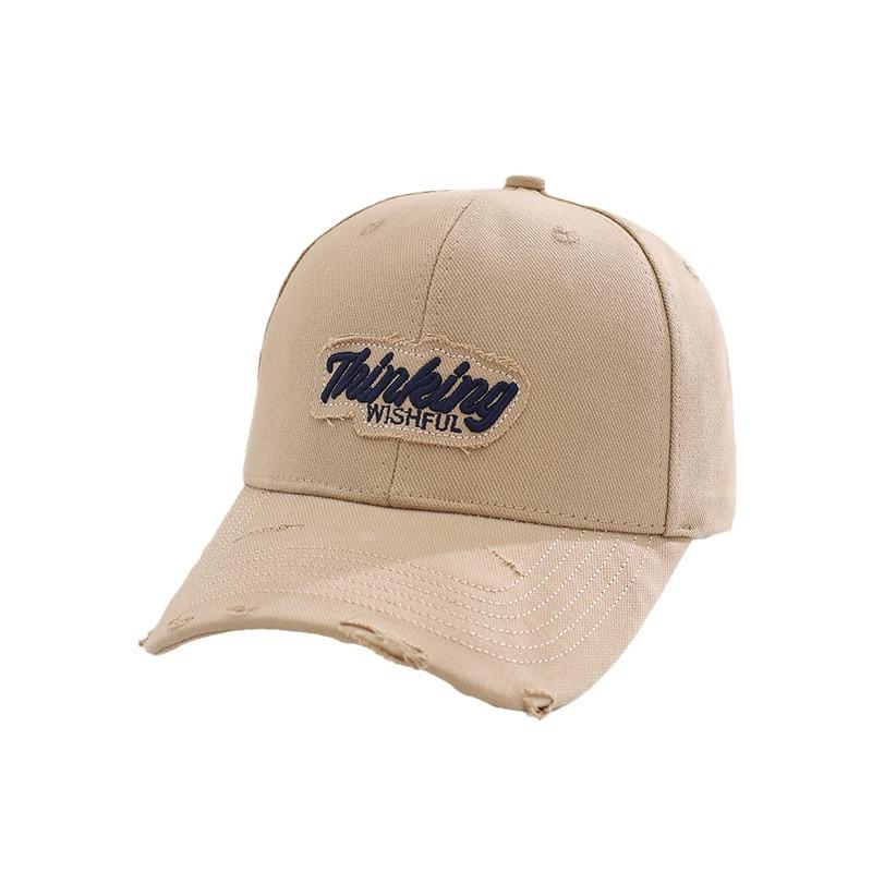 Baseball Cap Spring And Autumn Women'S Hard Top Fashion Men'S Cap Versatile Casual Embroidery Hat Shade Summer