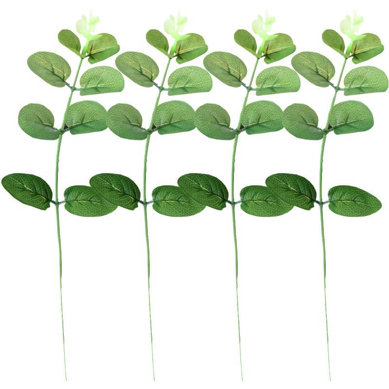 Globulus Artificial Eucalyptus Green Plant For Photography Props And Decor Home