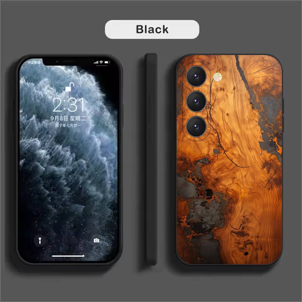 Natural Wood   Phone Case For Samsung Galaxy A52 A42 A32 A22 A12 A02S A72 A73 A51 A41 A31 A21S A71 A40 A30S A20S