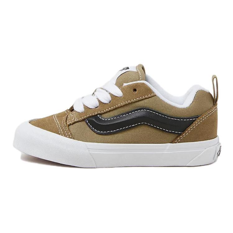Vans Knu-Skool Kids Olive Black Kids Sneakers Green VN000CYUBIQ