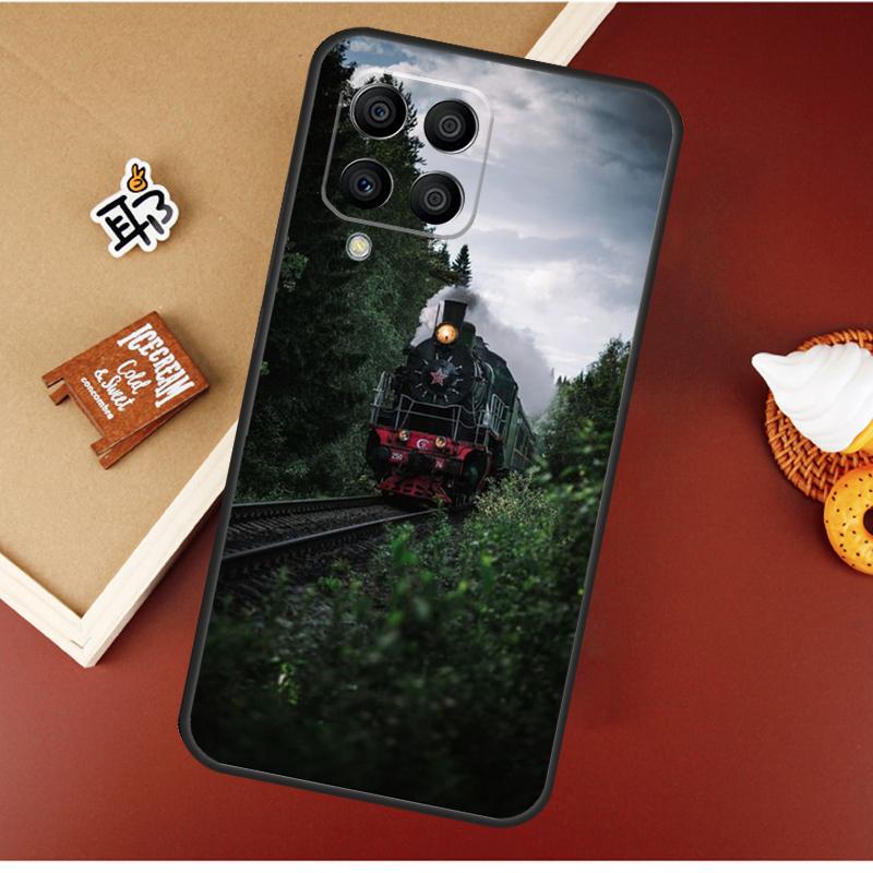 Train Rail Sunlight Case For Samsung Galaxy M16 M36 M56 M06 M52 M32 M12 M54 M34 M14 M35 M55 M15 M11 M31 M13 M53