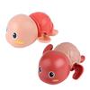 Children's Cute Swimming Turtle Wind-up Toy With Chain Bath Toy Baby Water Play Toy Night Market Stall
