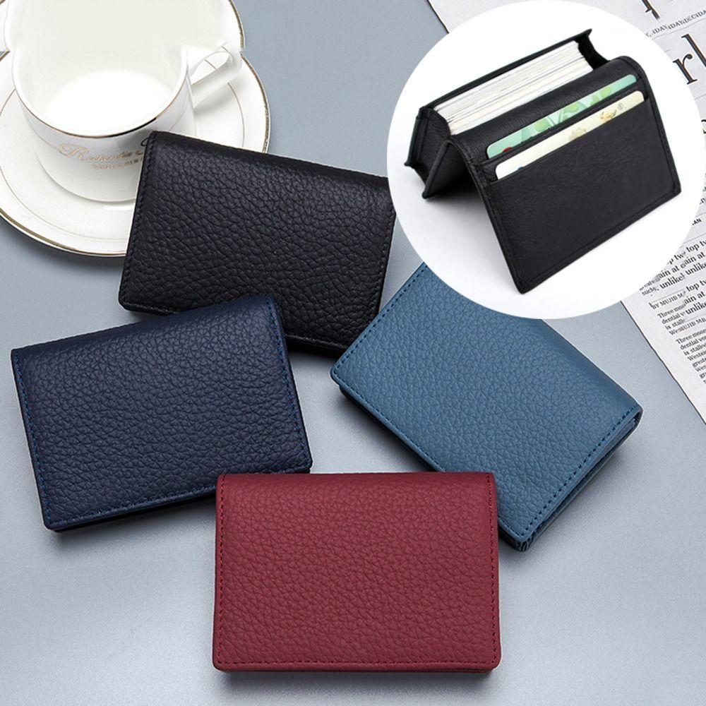 

Casual Card Sleeve Business Business Card Bag New Name Card Holder Men s