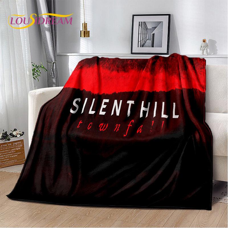 Silent Hill Horror Movie Games Soft Plush Blanket,Flannel Blanket Throw Blanket for Living Room Bedroom Bed Sofa Picnic Cover