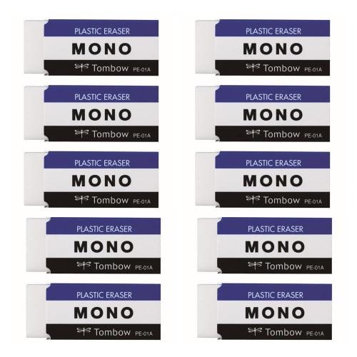 

Ластик Tombow MONO PE01 10 шт. JCA-061