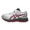 Asics Kids Running Shoes Lightweight Breathable Supportive Cushioning Stability Kids Sneakers Silver 1134A017-020