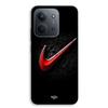 Case For Xiaomi Redmi 15C 5g Red Nike Logo Black Background Maniacase
