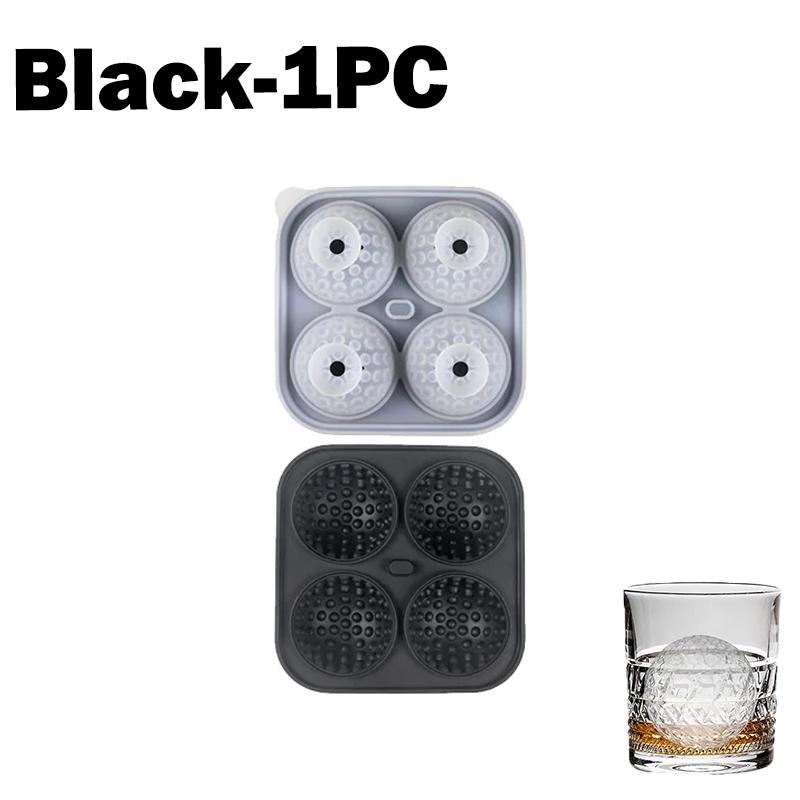 

Big Golf Ice Ball Maker Large Silicone Ice Cube Tray With Lid Ice Mold For Whiskey Bourbon Cocktails Drinks Home Bar Accessories