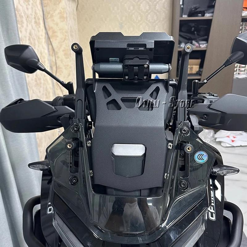 Nový 22mm Pro CFMOTO 800MT 800mt 800 MT 2023 2024 2025 Držák na navigaci GPS Mobilní chytrý telefon Nabíjení Motocykl Přední Střední