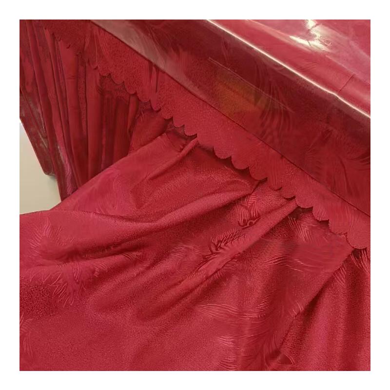 Ansai Rui Red Phoenix Tail Polyester Tablecloth