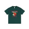 Unisex American Retro Hong Kong Style Strawberry Print T-Shirt - Summer Loose Fit
