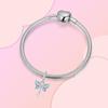 Charms Exquisite 925 Silver Butterfly Pendant Dragonfly Flowers Bead for Women Necklace DIY Bracelet Fine Jewellery Gift