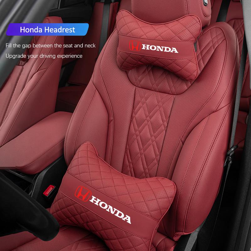kymcz10 Car Neck Pillow Seat Headrest Lumbar Pillow For Honda Civic Accord Crosstour Spirior Odyssey Avancier UR-V Sienna Elysion CR-Z
