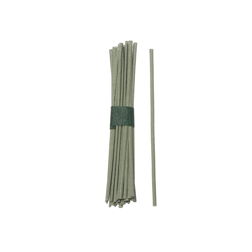 

25pcs/set Creative Iron Wire Soap Rose Branch Fake Flower Stem Artificial Branches Flower Twigs Flower Stub Paper Stems