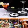 Plastic Salt Edge Box Three Layers Salt Dipper Sugar Juice Seasoning Box Smooth Inner Wall Salt Dipping Tool