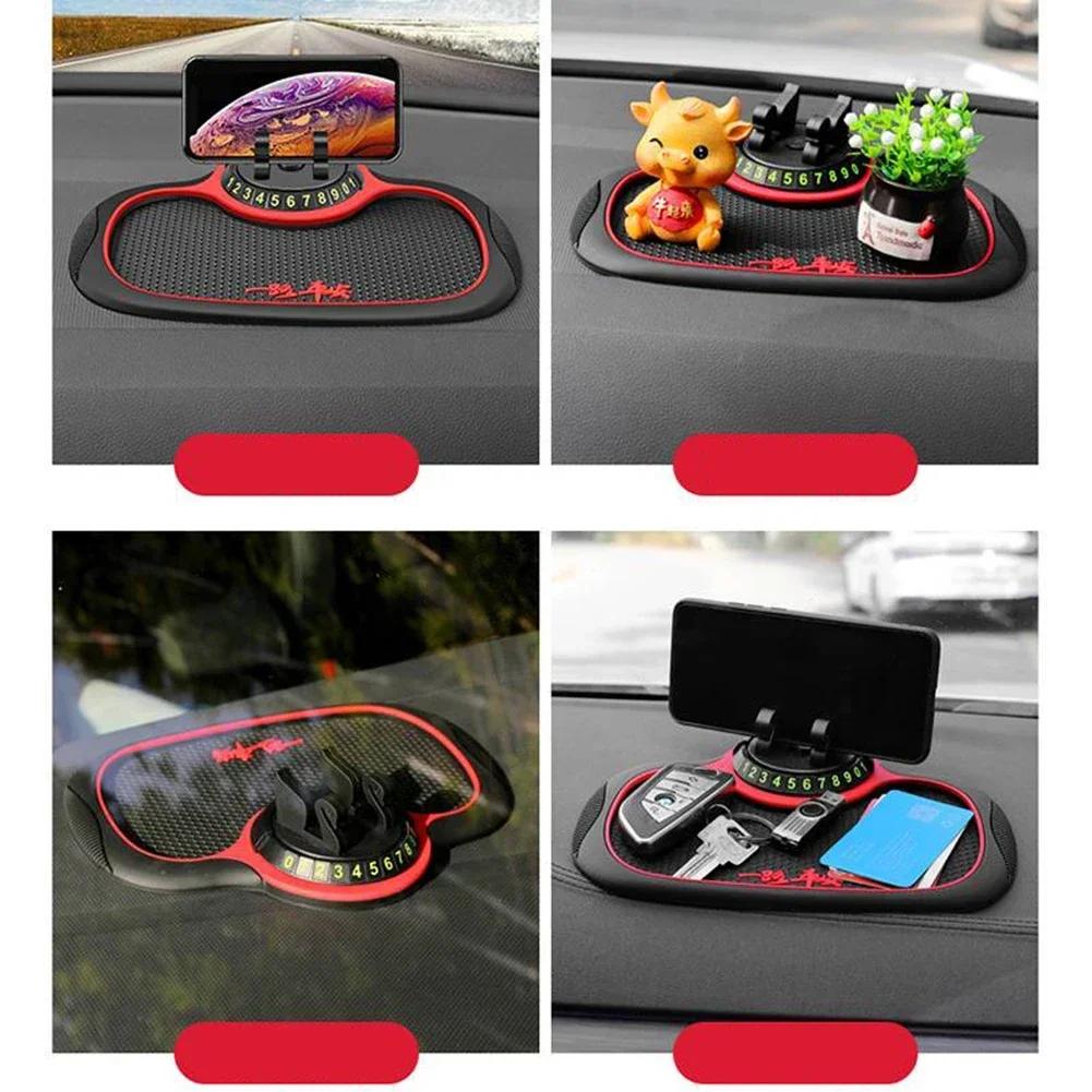 Multifunktionale Auto Anti-Rutsch-Matte Auto Handyhalter Universelle Multifunktions Auto Armaturenbrett Matte mit Handyhalter im Auto Amagi
