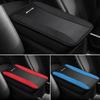 High-end Leather Car Armrest Pad Cover Auto Seat Armrests Storage Protection Cushion For Mercedes Benz AMG A C GLC GLE CLA Class BV4