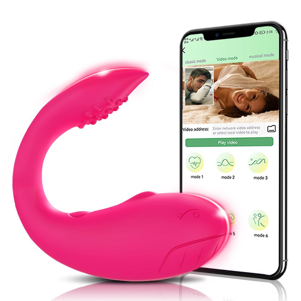 APP Bluetooth Control Vibrator Egg ქალებისთვის კლიტორის სტიმულატორი Wearable G წერტილი ვიბრატორი Love Egg ზრდასრულთა ვიბრაციული სექს სათამაშო