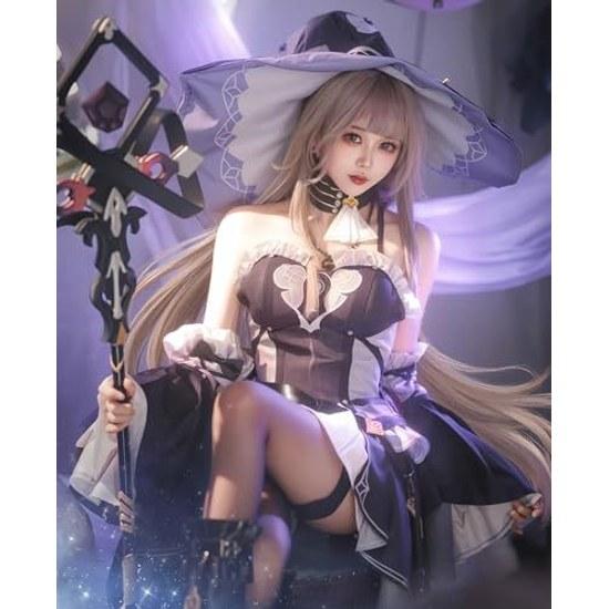 Niu Satsu Houkai Star Rail Cosplay Character Castalis Costume Stare Robin Aglaia Feixiao Rail.