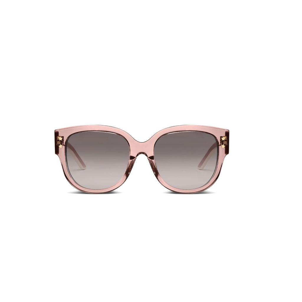 Dior Logo Arm Oval Sunglasses Women Sunglasses Pink DIORPACIFICB2F40D2