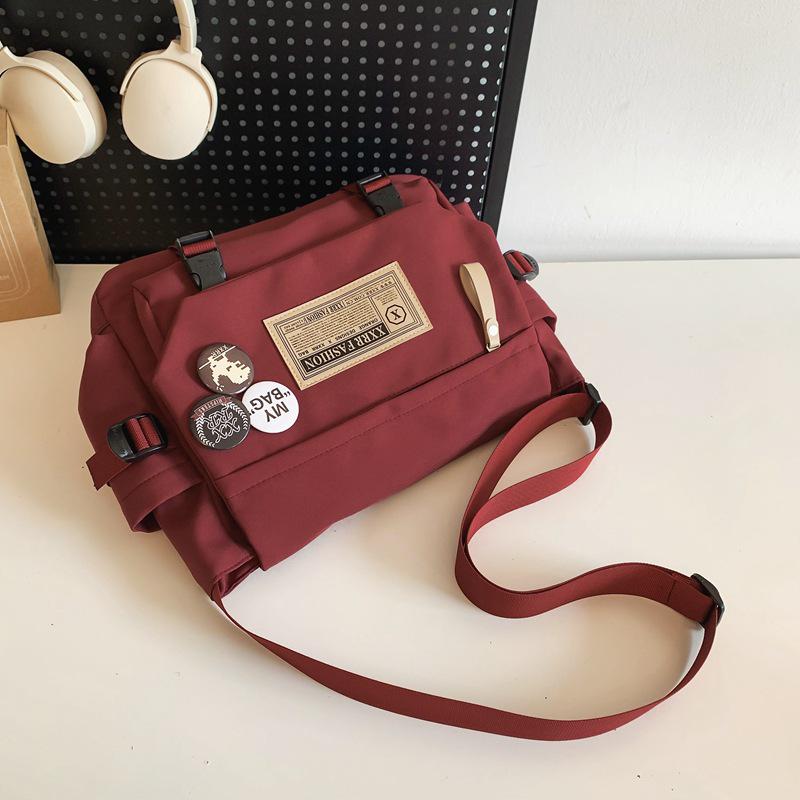 

Японская ретро сумка-мессенджер - Унисекс студенческий плечевой рюкзак, Большая вместимость, Корейский стиль, тренд