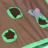 Bell Included Mouse Chasing Toy Collapsible Foldable Popup Cat Toy  Indoor Play
