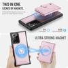 For Samsung Galaxy Note20 Ultra Case JEEHOOD J09 RFID Blocking Card Holder Leather Back Phone Cover Magnetic Case