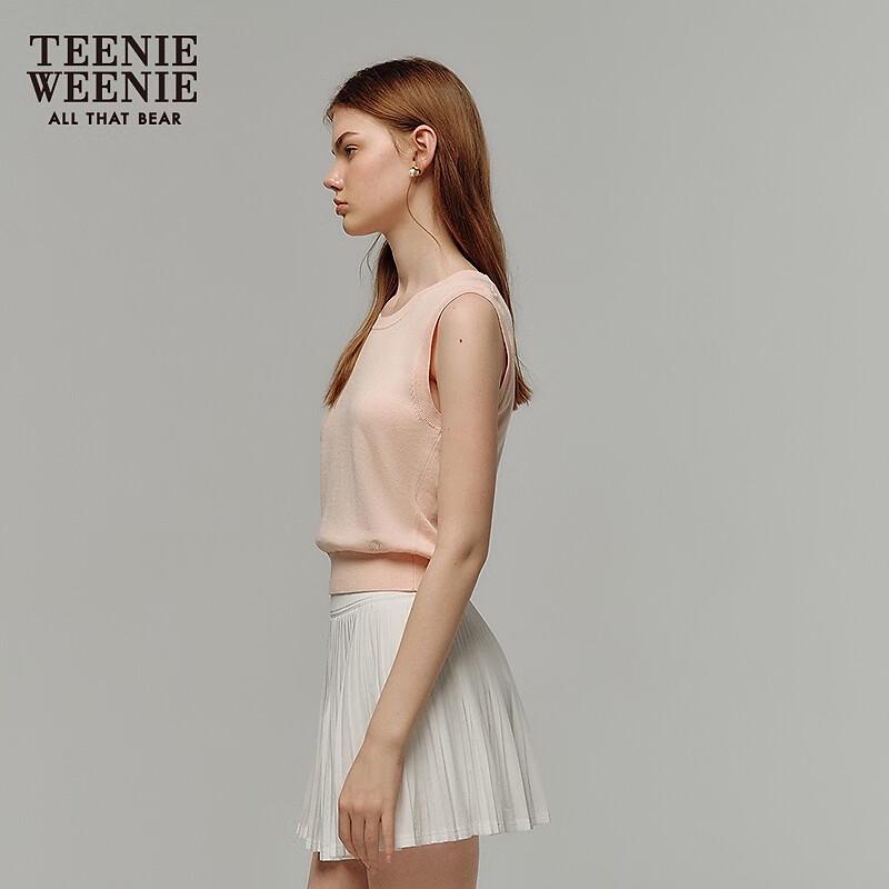 Teenie Weenie Women's Round Neck Knit Vest