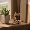 3D Printed Inverted Skeleton Figurine, Halloween Upside-Down Skeleton Statue, Spooky Skeleton Decoration for Home, Office, Holiday Party