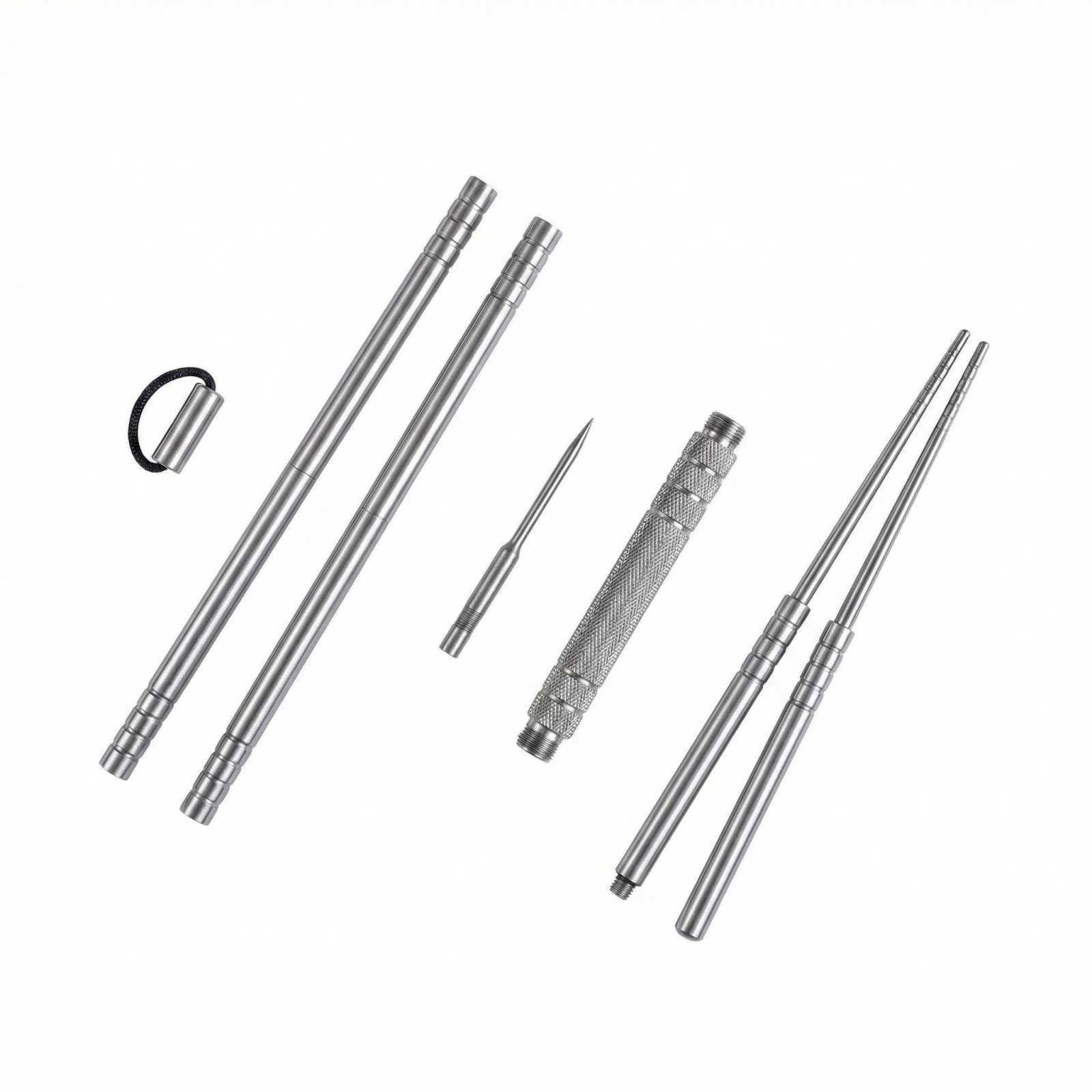 

5-in-1 Chopsticks Tool, Multifunctional Sensory Toy For Stress Relief Focus, Portable Anxiety Stick For Adults Kids One Size