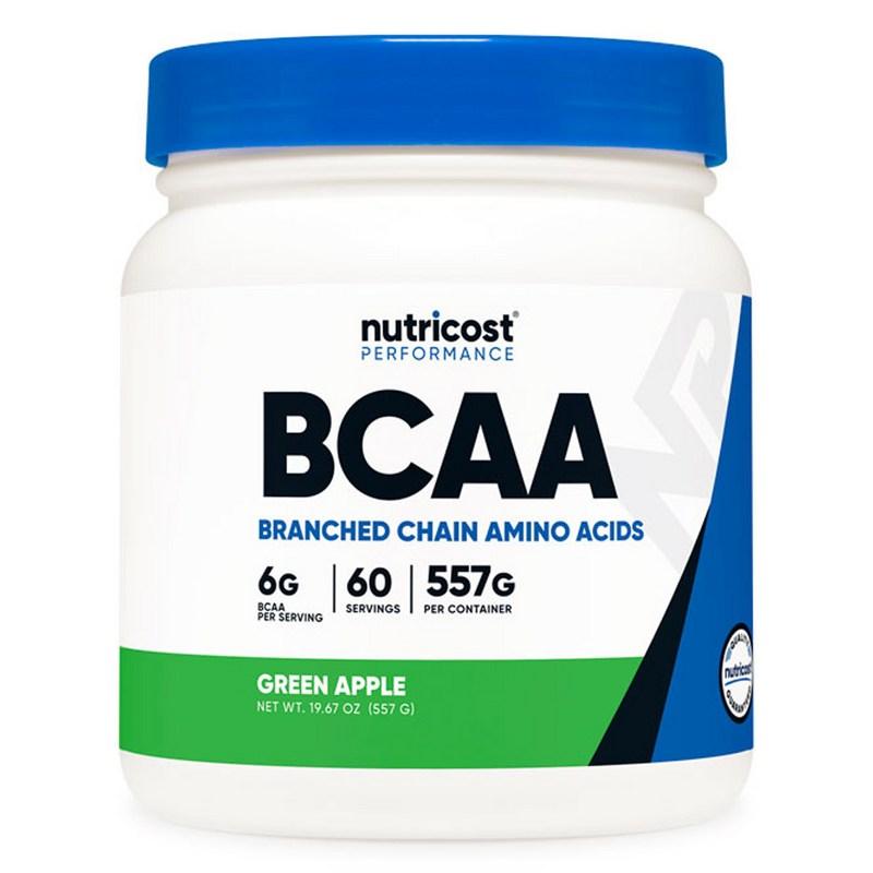 

Nutricost BCAA Health Powder Green Apple Flavor, 557g, 1 unit
