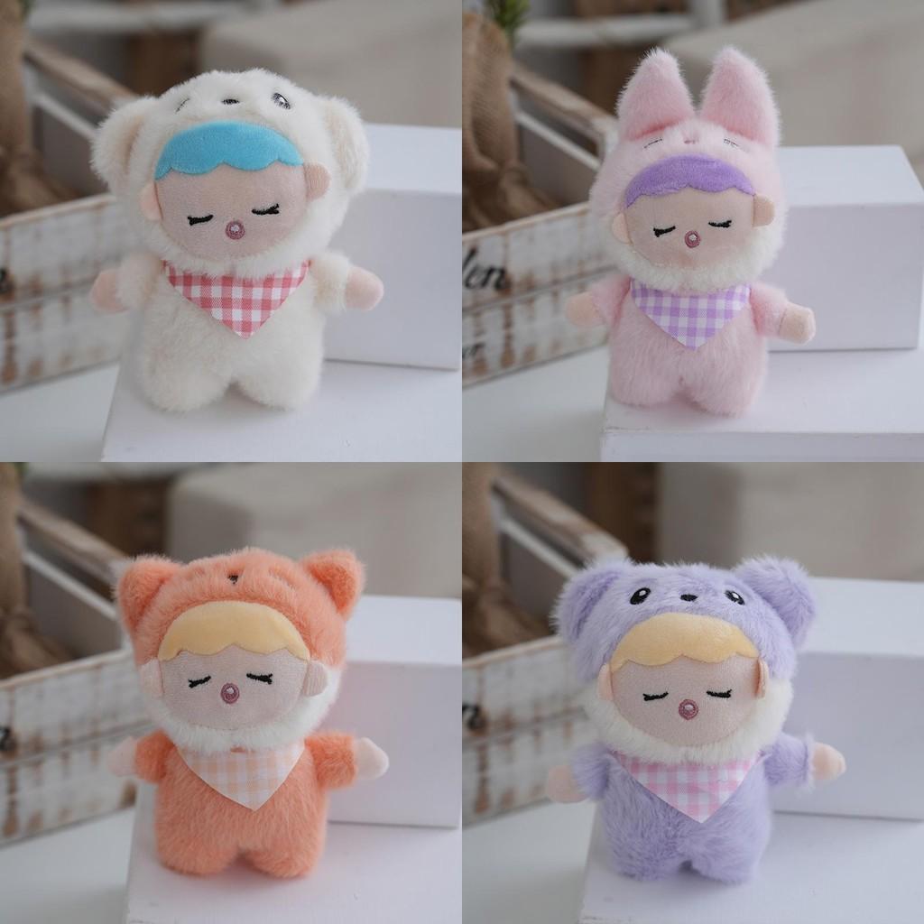 Cartoon Cute Fox Rabbit Dinosaur Shaped Sleeping Baby Plush Toy For Children