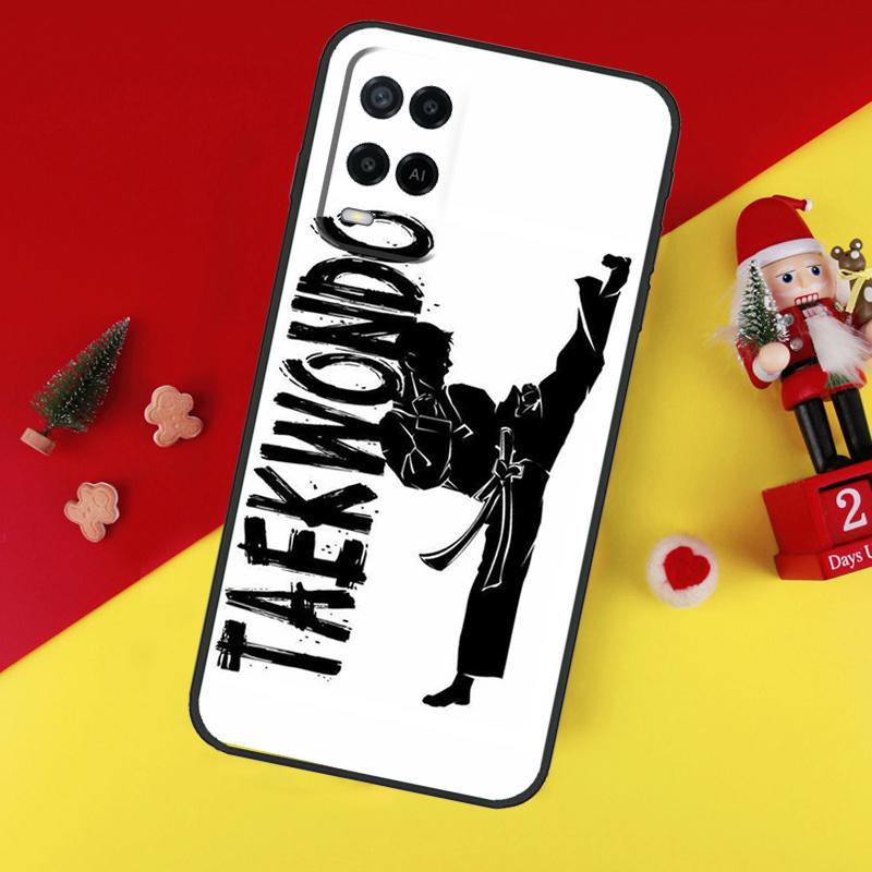 Kungfu Taekwondo Case For Oppo A80 A60 A40 A15 A16 A17 A57 A94 A74 A54 A76 A96 A18 A38 A58 A78 A98 A6 A5 Pro