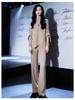 French Retro Casual Knit Two-Piece Set: Bat Sleeve Autumn/Winter Design, Comfortable Fit