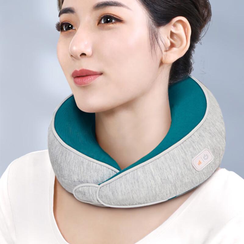 Rechargeable U-Shaped Neck Massager Pillow
