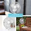 5 Inch Portable Electric Fan USB Rechargeable 5000mAh Wireless Mini Cooling Clip Desktop Fans Air Cooler for Camping Room Home