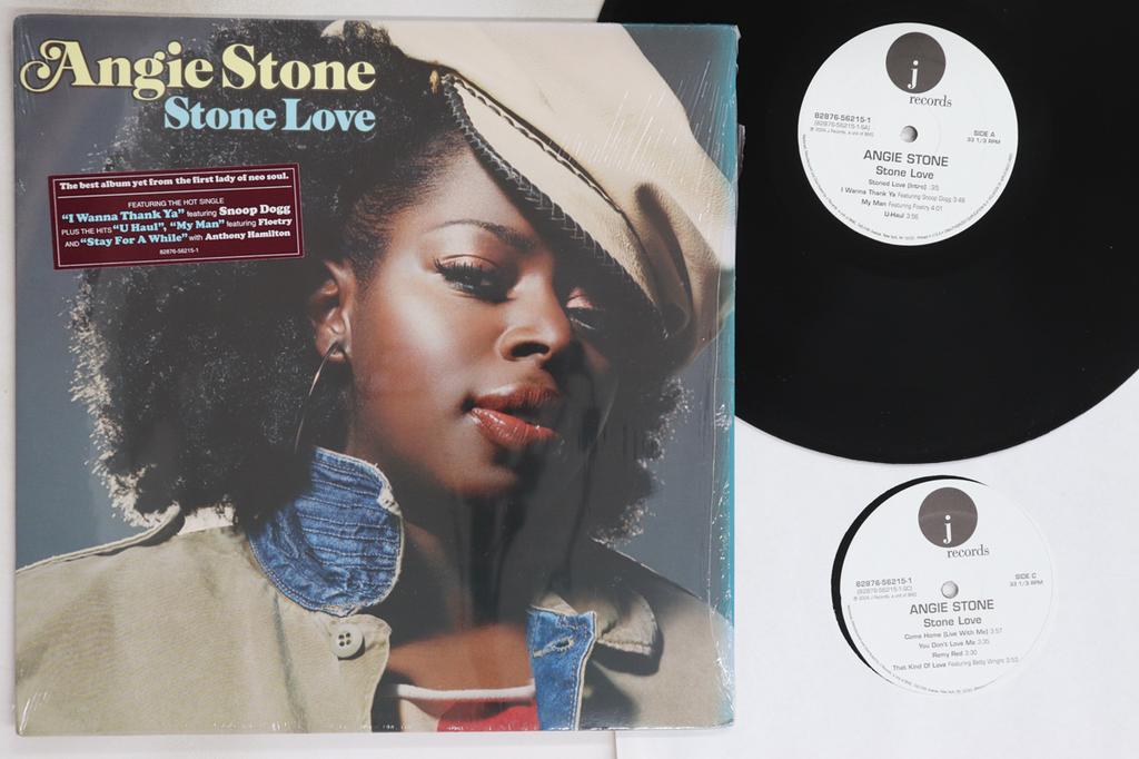 LP Record ANGIE STONE - Stone Love 82876562151 J RECORDS 2004 US Soul/Funk Used