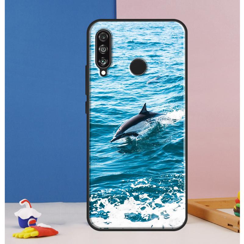 

Чехол с дельфином для Huawei Nova 10 9 SE 8i 11i 12i 12s Y60 Y61 Y70 Y90 Y72 Y73 Y91 P60 Pro P30 P40 Lite Huawei Nova Y91