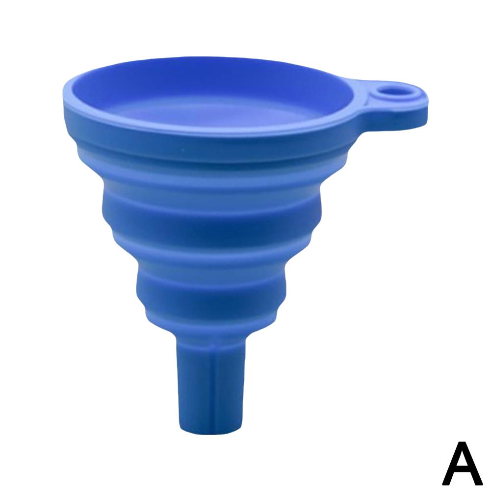 

Универсальная силиконовая воронка для автомобильного двигателя, воронка для замены жидкости в бачке стеклоомывателя, складная, для заправки моторного масла и бензина