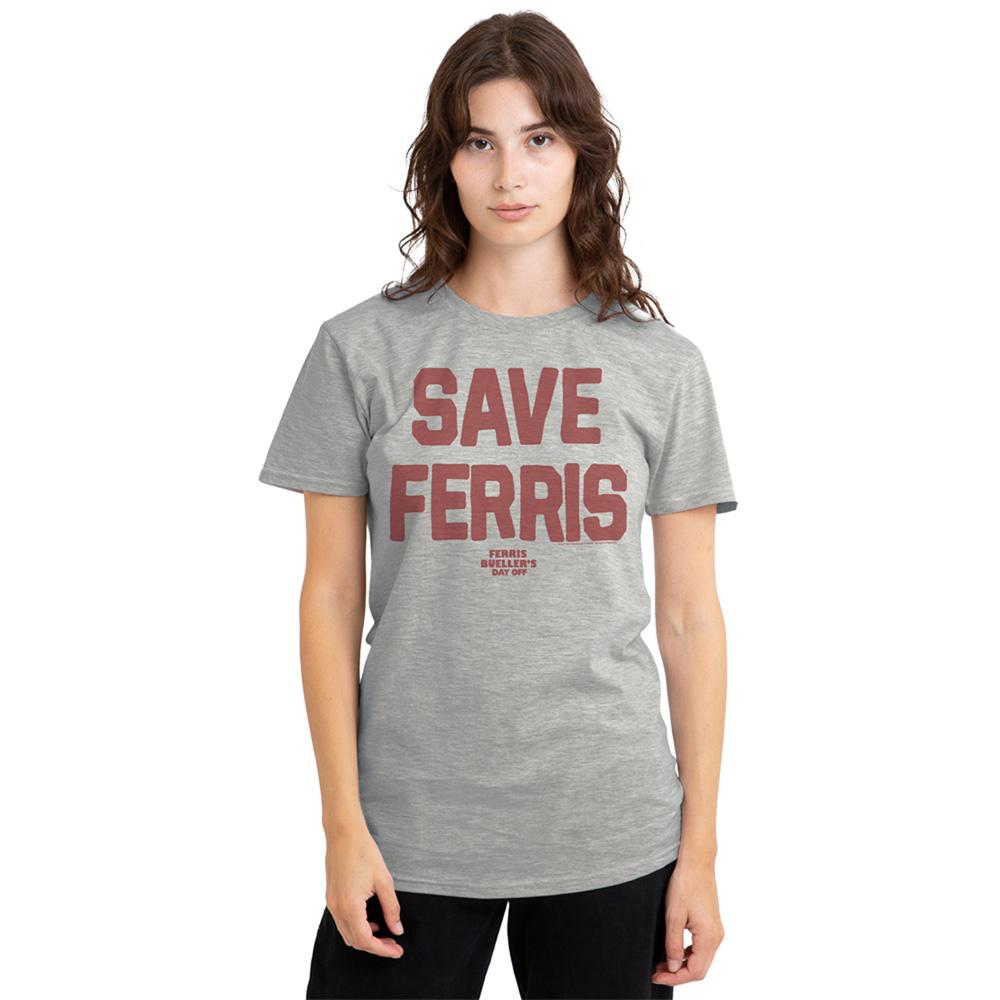 Ferris Bueller's Day Off Unisex Adult The Save Ferris T-Shirt