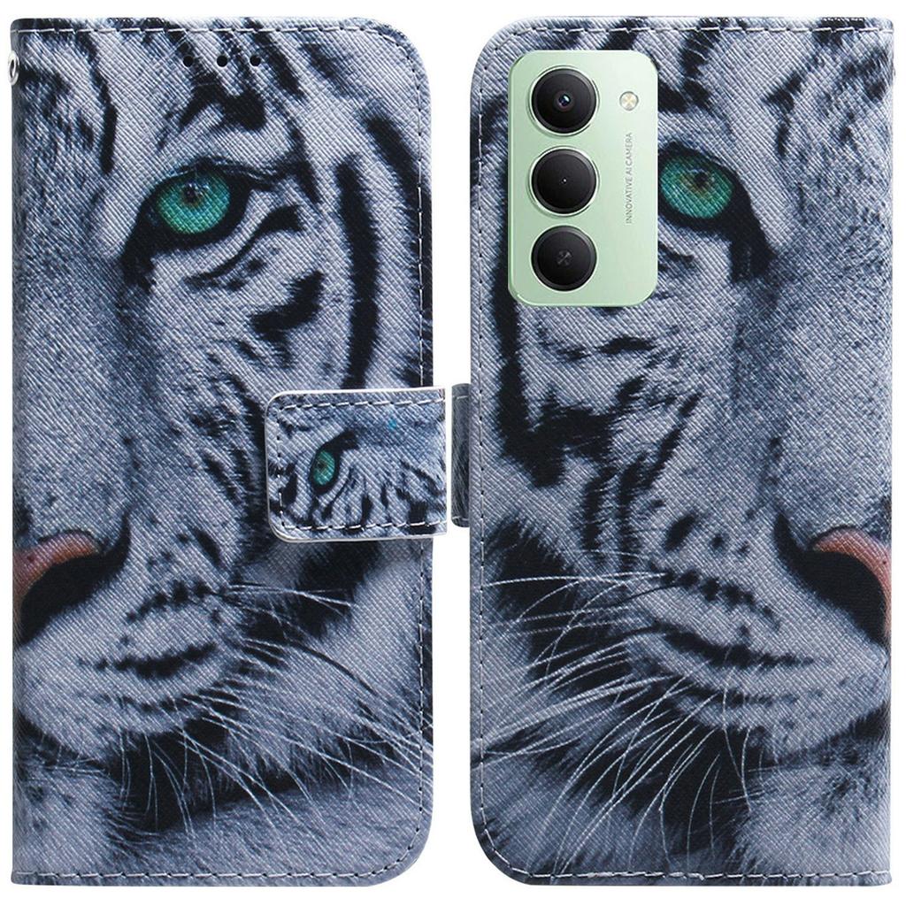 For Xiaomi Redmi 15 5G (Global) (169mm) Wallet Case Pattern Print Leather Phone Cover