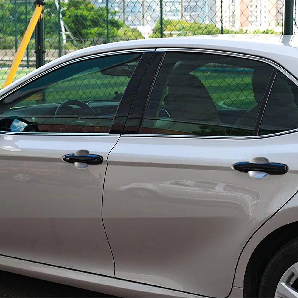 4x for Toyota Yaris Cross Hybrid 2022 2023 XP210 Stickers   Glossy Black Car Door Handle Cover Trim Styling Accessories