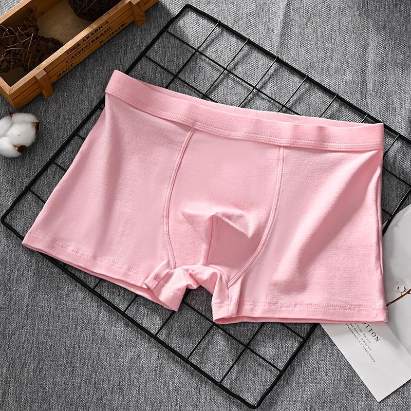 Men's Spongebob Yellow Cartoon Boxers - Pure Cotton Summer Underwear