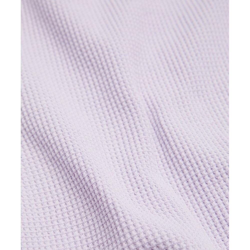 Lululemon Cotton Blend Henley Long Sleeve Shirt Lilac Ether